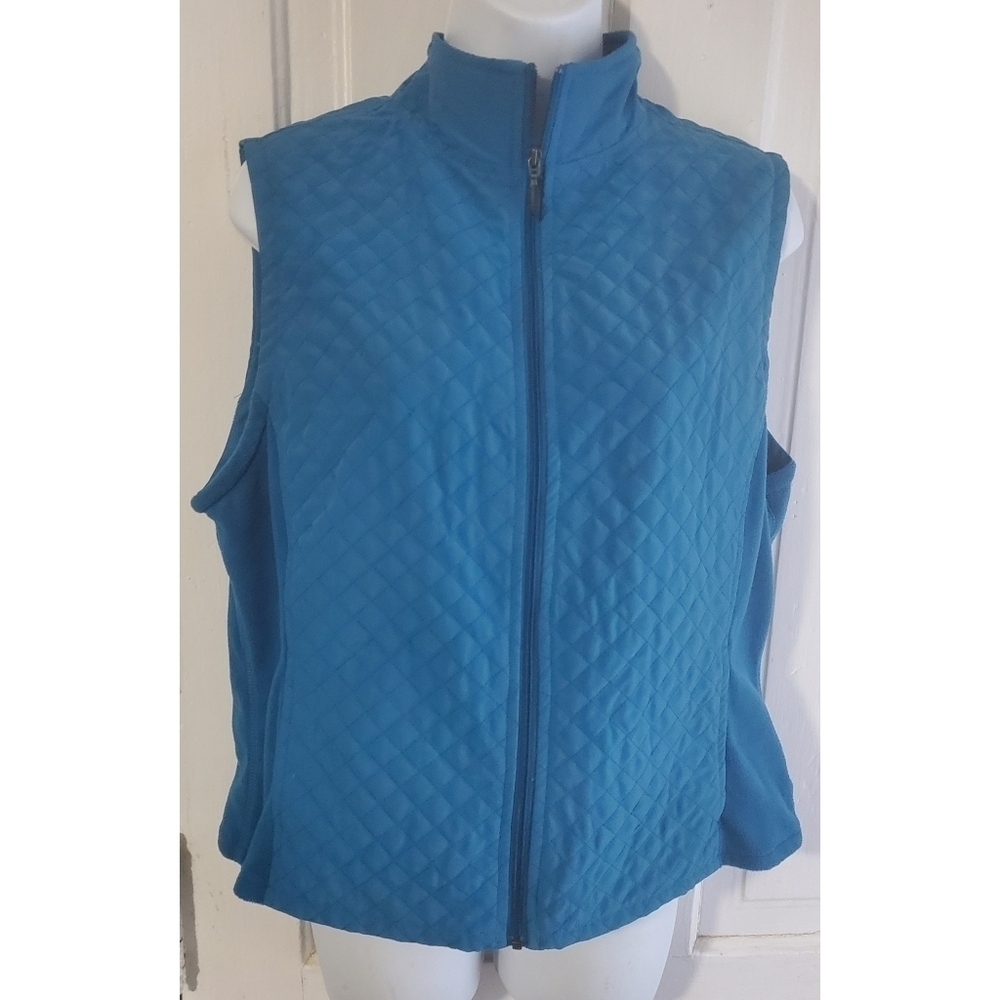 Columbia Fleece Quilted Vest